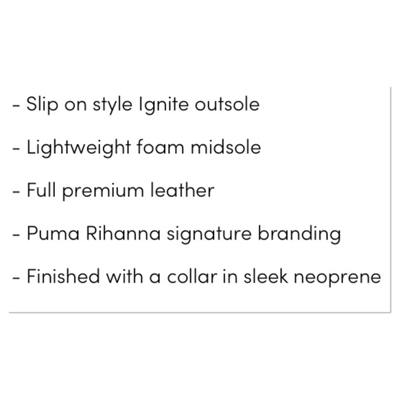 NWOB Puma FENTY in off white - Picture 6 of 6